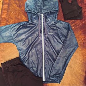Adidas Neo Turquoise Rain Jacket
